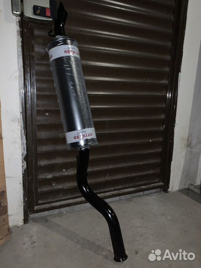 Задняя банка глушителя stinger ваз