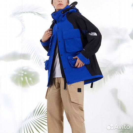 THE north face Urban Exploration Windbreaker Jackets Men Blue (M)(57)