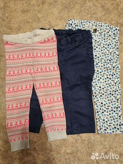 Детские вещи пакетом для девочки 80 - 98