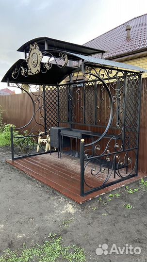 Мангалы в стиле лофт, мангал кованый, казан