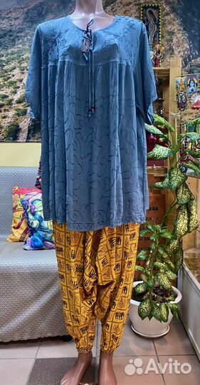 Индийский хлопковый костюм