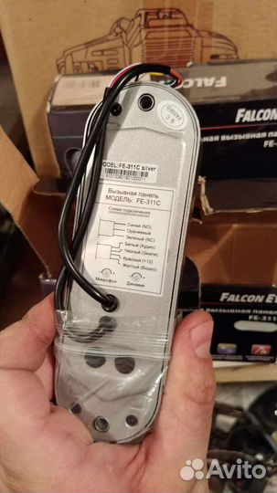 Антивандальная видео панель Falcon Eye 311c (видео