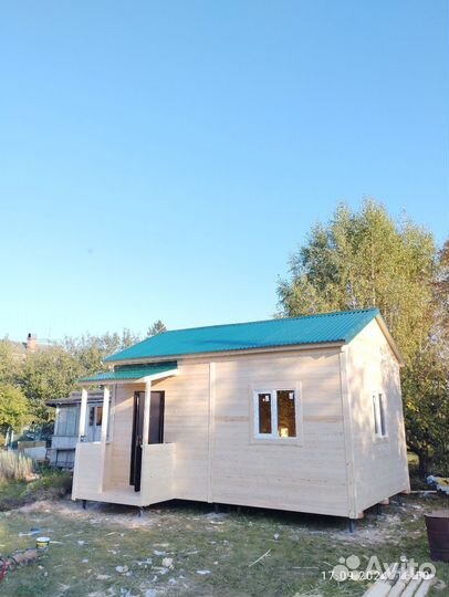 Дачный домик каркасный