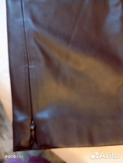 Брюки из экокожи Mango, L новые