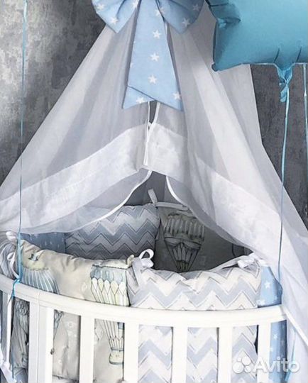 Бортики в детскую кроватку