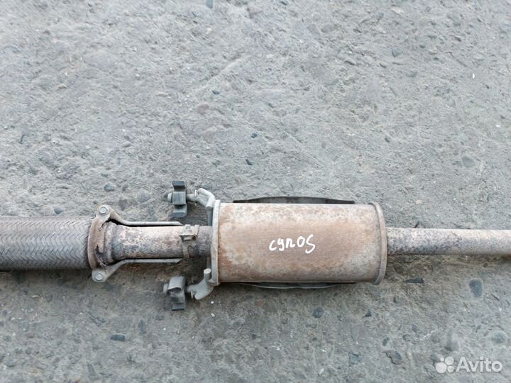 Труба выхлопная Toyota Cynos