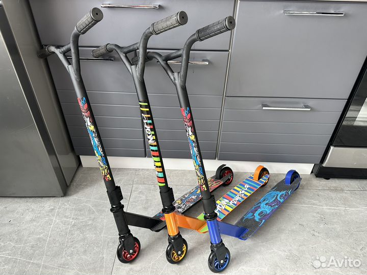 Трюковые самокаты новые фабричные