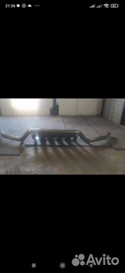 Передняя защитная дуга для land cruze prado 120