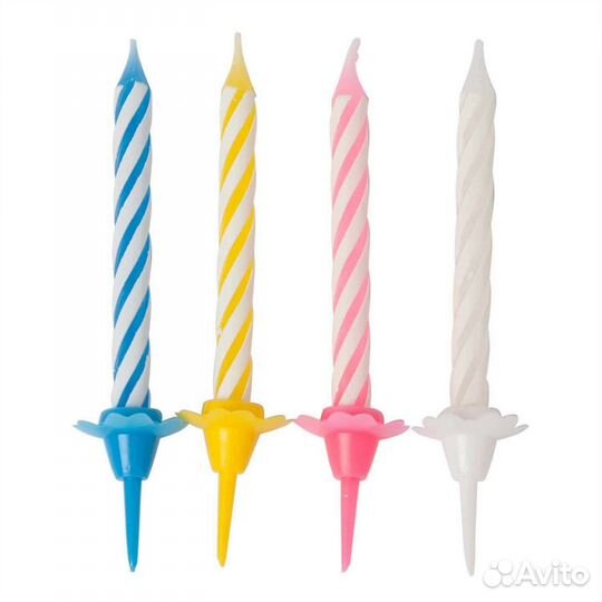 Свечи для торта цифры фигурные свечки