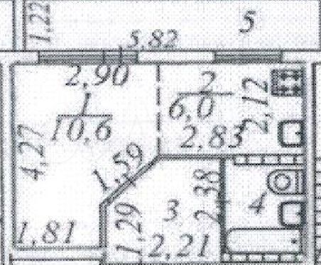 Квартира-студия, 25 м², 4/9 эт.