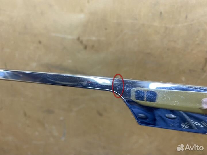 Молдинг заднего бампера центр Vw Tiguan 2017-2023