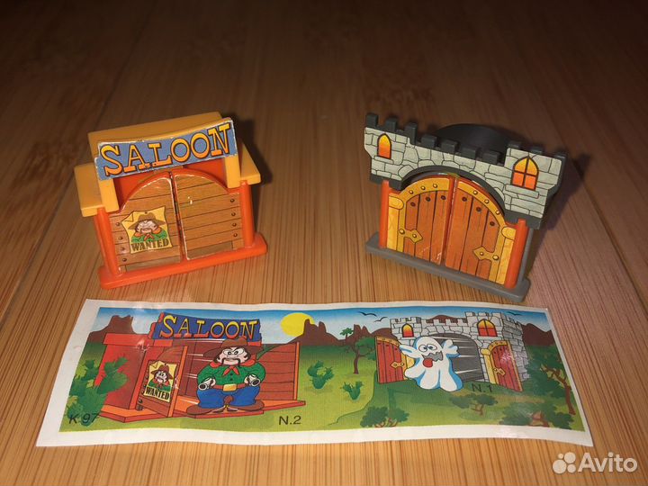 Киндер редкая сборка 90-х перевертыши