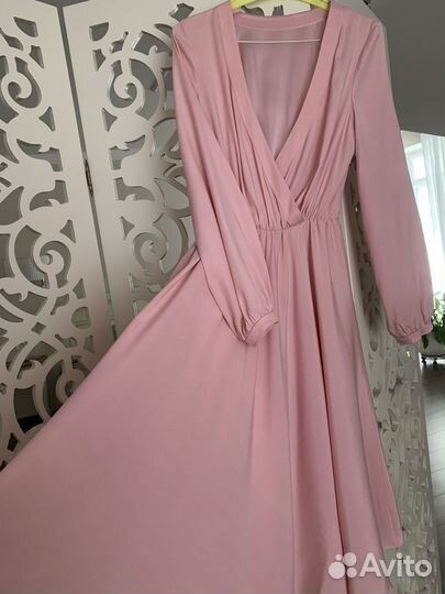 Шелковое платье