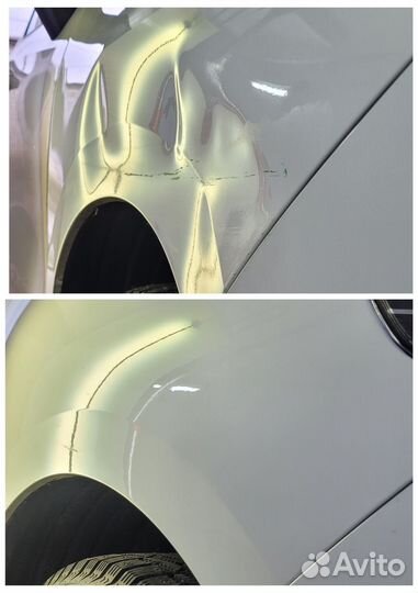 Удаление вмятин без покраски в Белой Калитве