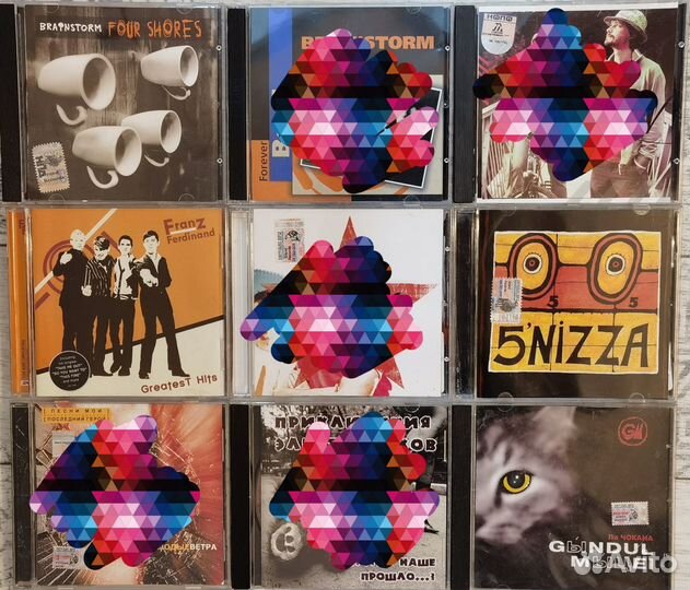 Музыкальные CD диски/ компакт диски / сд диски