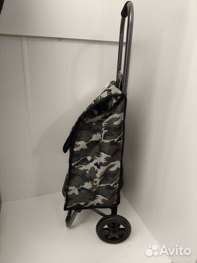 Сумка тележка на колесах Рыжий кот