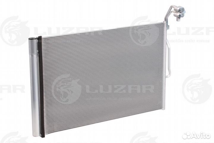 Радиатор кондиционера VW Touareg II 10- с ресивер