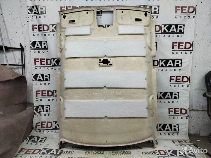 Обшивка потолка Toyota Corolla E150 1ZR FE 2012