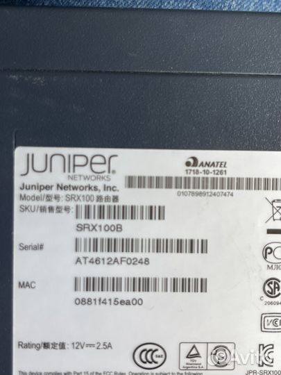 Juniper srx100