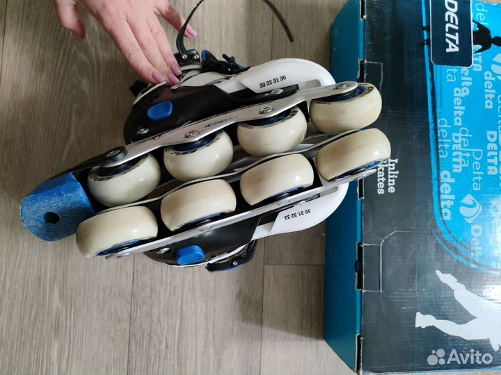 Роликовые коньки delta inline skates 30-33