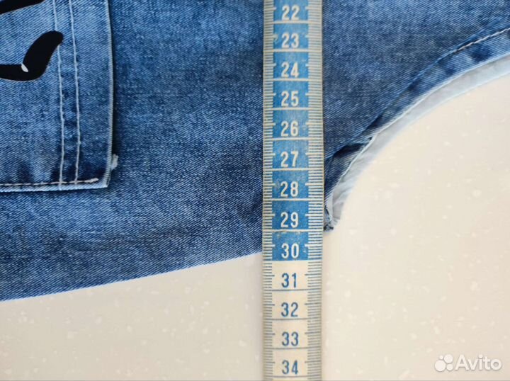 Джинсовый сарафан для девочки 92