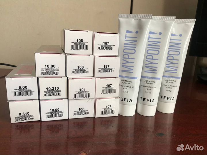 Опт tefia Красители, оксиды, шампуни, укл. ср-ва