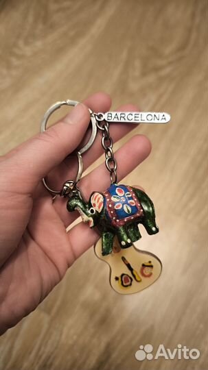Брелок для ключей из Барселоны