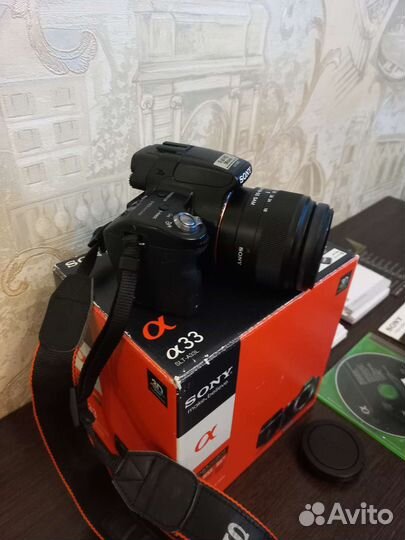 Зеркальный фотоаппарат sony A 33