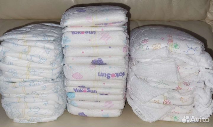Подгузники для детей S, M, L, XL