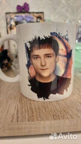 Кружка с изображением Юры Шатунова и припев