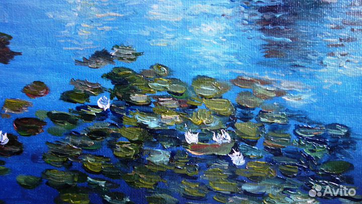 Картина маслом на холсте пейзаж