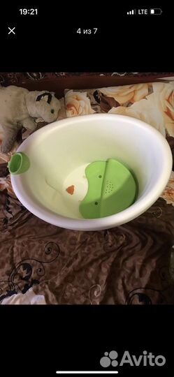 Ванна детская с сиденьем Happy Baby Baby