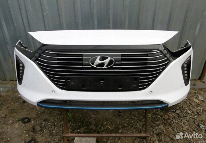Hyundai ioniq бампер передний