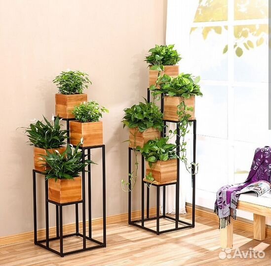 Подставка для цветов лофт