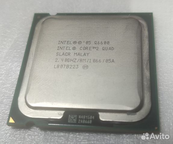 Процессор Intel Quad Q6600 LGA775