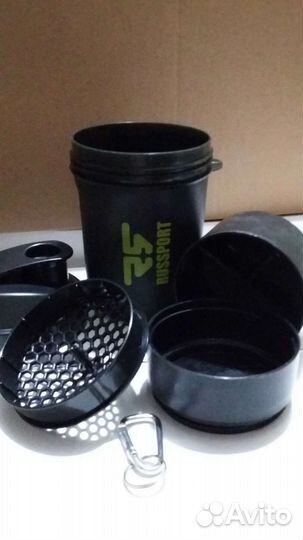 Шейкер для коктейлей черный