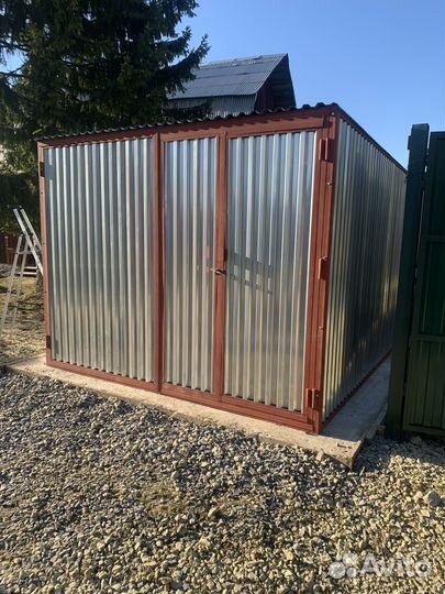 Гараж пенал ракушка хозблок