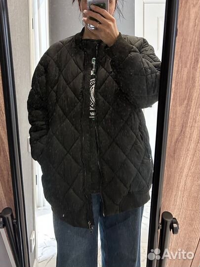 Бомбер демисезонный женский куртка