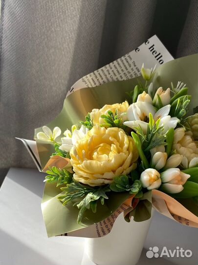 Букет из мыла