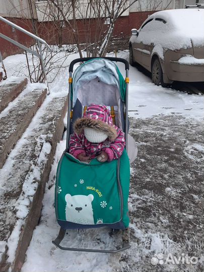 Санки коляска