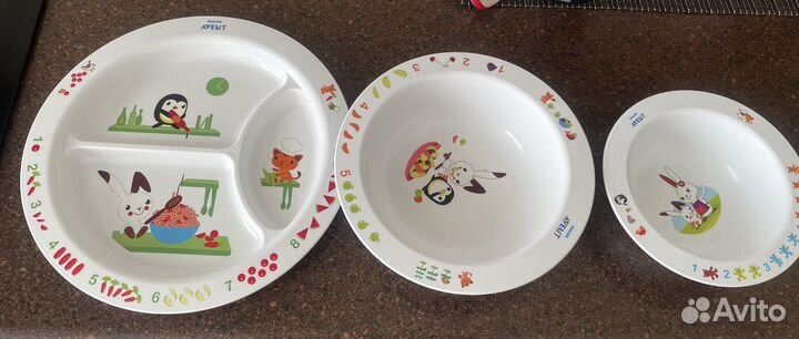 Набор столовой посуды Avent