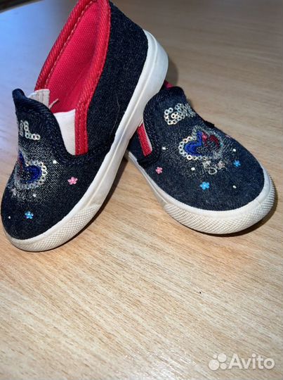 Кеды на девочку 24 размер
