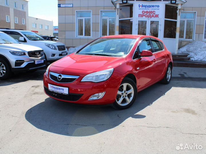 Opel Astra 1.6 AT, 2012, 93 500 км