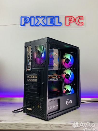 Мощный игровой пк i3-12100/RTX2060/SSD 500GB