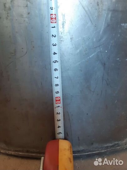 1бочка из стали. высота 1метр диаметр 60 см