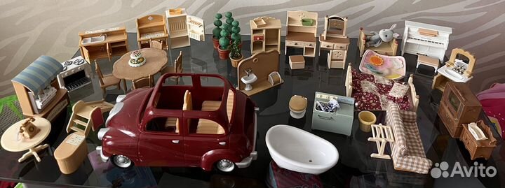 Домик кукольный sylvanian families