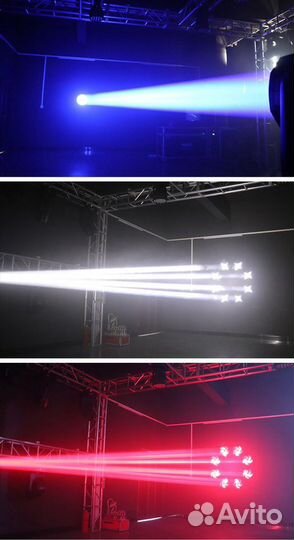 Вращающаяся голова 250w Sharpy Beam Moving He