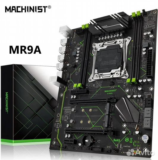 Machinist x99, 2011v3/v4, 16Gb (2x8) DDR4