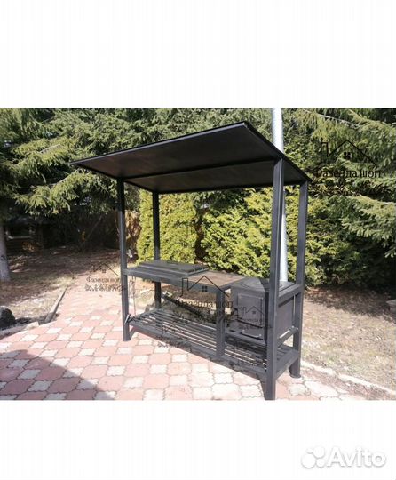 Мангал угловой