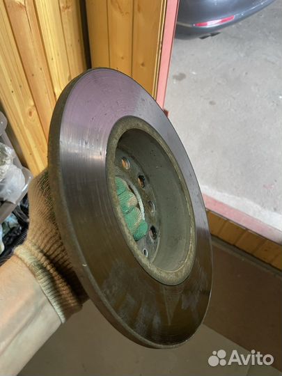 2 Тормозных диска задних Scoda Octavia A5